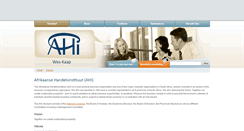 Desktop Screenshot of ahiwp.org.za