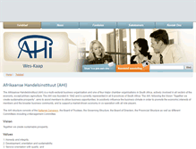 Tablet Screenshot of ahiwp.org.za